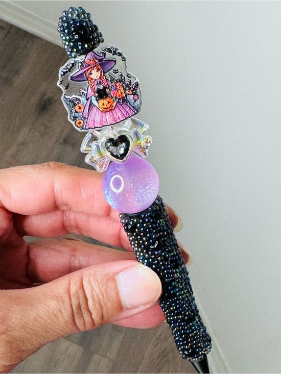 Hand Crafted Accessories - Ariel Little Mermaid Halloween pen